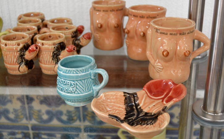 Cerâmica nas Caldas da Rainha, cerâmica fálico satírica, Gocaldas, o teu Guia Turístico Local