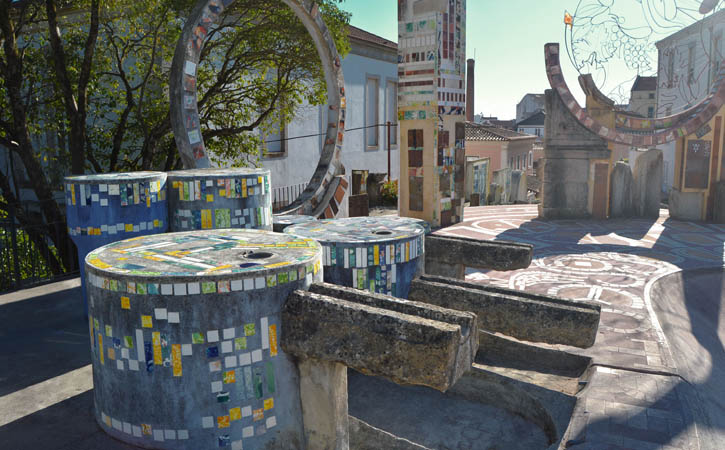 Jardim da Água, Centro Histórico, em Caldas da Rainha