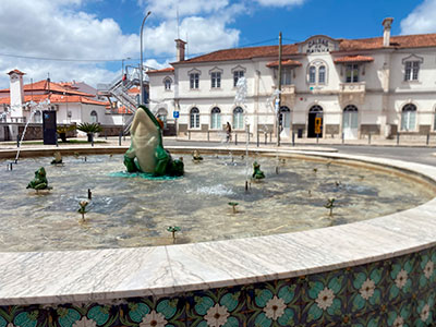 Praça da Fruta in Caldas da Rainha