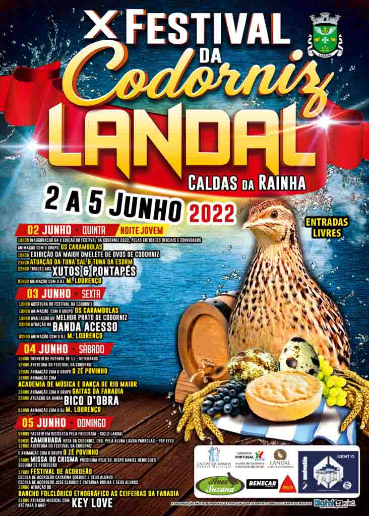 Festival da Cordoniz no Landal, GoCaldas Guia TurístiCo